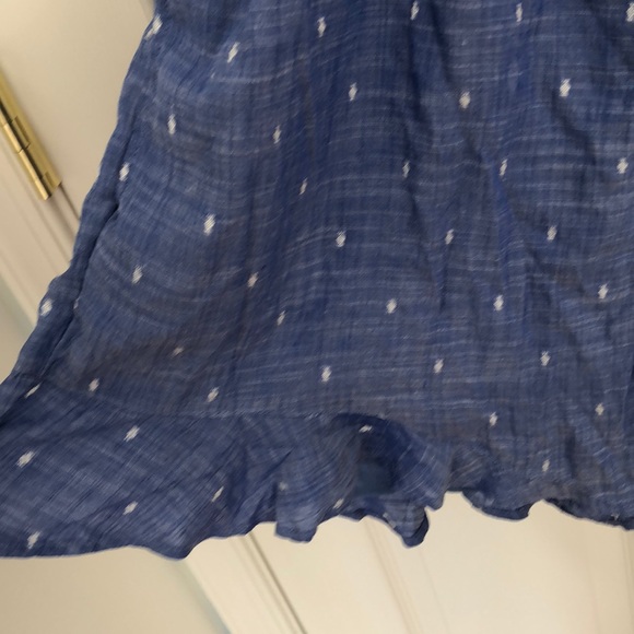 ❗️LAST CHANCE❗️ American Eagle blue ruffle romper - Picture 6 of 6